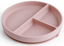 Секционная тарелка edda на присоске SPS-01002 Пудра