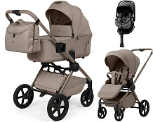 Коляска 4 в 1 Sweet Baby SBL Alba 2.0 и автокресло Premier Plus Grey Beige