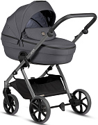 Детская коляска Tutis Uno 6 Plus Essential collection 2 в 1 1602169 Antracite с сумкой