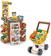 Игровой набор Pituso Большой Супермаркет с тележкой для покупок 47 эл-в