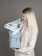 Конверт на выписку НаследникЪ Выжанова плед с поясом 95х95 01023-02022 ЧЗ мото