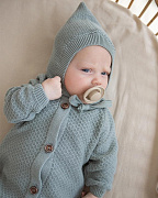 Шапка детская Loomknits Elf серо-зеленый