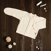 Кофточка Vikalex Экрю длинный рукав 56