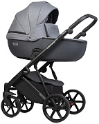 Детская коляска Riko Basic Montana Plus 3 в 1 40 Graphite (графит+серый)