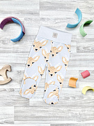 Ползунки Mjolk Оленята Новые на широком поясе 62