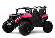 Детский электромобиль RiverToys K555KK 4WD 24V K555KK-BUGGY-PINK/розовый