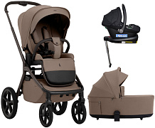 Коляска 4 в 1 Sweet Baby SBL Orso + автокресло Elegante Plus с базой i-Size ISOFIX DK780 Dark Beige