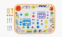 Коврик для рисования Happy Baby Aqua Draw creative бежевый