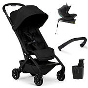 Прогулочная коляска Joolz Aer 2 SE и автокресло Baby-Safe Core Space Black и база Baby-Safe Core Space black