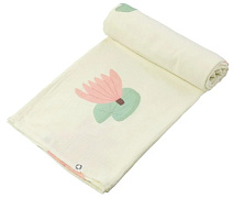 Пелёнка муслиновая Buba Kids, 115х115 см BKMUSSW5 Кувшинка розовая