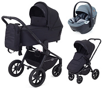 Детская коляска Rant Flex 3 в 1 RA076 с автокреслом Aster Zero Graphite Black