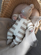 Комбинезон НаследникЪ Выжанова Бриошь НВ-МТ-034 ЧЗ экрю-бежевый 62