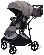 Прогулочная коляска Peppy Amici Grey серый, рама серая