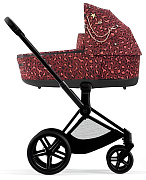 Коляска для новорожденных Cybex Priam IV Matt Black Rockstar