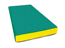 Мат КМС № 1 (100 х 50 х 10) зелёно/жёлтый