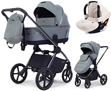 Детская коляска Rant Falcon Soft Therm 3 в 1 с автокреслом Cruise Beige Olive