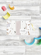 Набор платочков-слюнявчиков Mjolk Карнавал 20х20 см