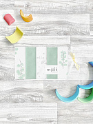 Набор платочков-слюнявчиков Mjolk Эвкалипт 20х20 см