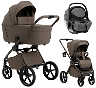 Коляска 3 в 1 Sweet Baby SBL Elegante Therma Colore + автокресло Premier Grey Beige