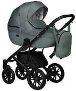 Детская коляска Indigo Mio S 2 в 1 07 шалфей кожа+шалфей