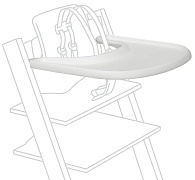Поднос-столик на стульчик для кормления Stokke Tripp Trapp Tray White
