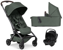Коляска 2 в 1 Joolz Aer 2 и автокресло Baby-Safe Core Space Black Forest green
