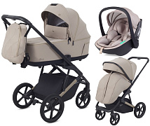 Детская коляска Rant Garda 3 в 1 с автокреслом Miro Beige Cacao