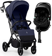 Прогулочная коляска Sweet Baby Aura Plus Basic SBL + автокресло Premier Plus Black Dark Blue