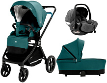 Коляска 3 в 1 Sweet Baby Stella + автокресло Premier Grey Green