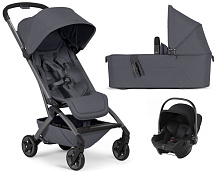 Коляска 2 в 1 Joolz Aer 2 и автокресло Baby-Safe Core Space Black Stone grey