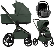 Коляска 3 в 1 Sweet Baby SBL Orso New + автокресло Premier Grey Forest Green