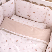 Детское постельное белье Perina Sleepy 3 пр. КПБ3.100 бежевый