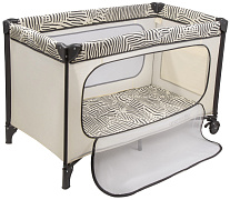 Манеж Amarobaby Smart прямоугольный молочный/графит