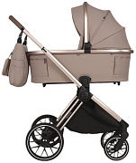 Детская коляска Adamex Spark SE 2 в 1 2-LATTE-CHAMPAGNE - БЕЖ-РАМА ШАМПАНЬ