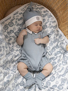 Комбинезон-песочник НаследникЪ Выжанова Ментол 02007-02021 ЧЗ 62