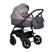 Детская коляска Indigo Charlotte Sity 2 в 1 Cs 03 т.серый+фиолетовый