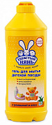 Гель Ушастый нянь для мытья детской посуды с ромашкой и алоэ 500 мл.