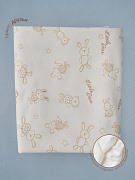 Пелёнка Little Star трикотажная теплая 614012 (ЧЗ-мз) друзья