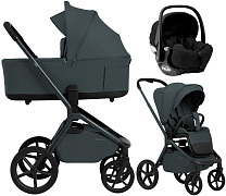 Коляска 3 в 1 Sweet Baby SBL Orso New + автокресло Premier Black Emerald