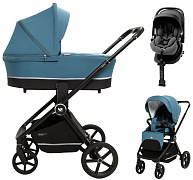 Коляска 4 в 1 Sweet Baby Cupola New + автокресло Premier Plus Grey Ocean Green
