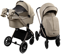 Детская коляска AmaroBaby Genius 2 в 1 бежевый