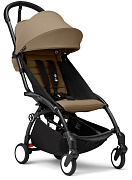Коляска прогулочная Stokke YOYO3 рама чёрная Black Toffee