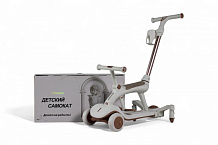 Детский cамокат-беговел RiverToys HB-111 HB-111-WHITE/белый