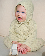 Комбинезон детский Loomknits LW5440 нежно-желтый 56