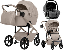 Коляска 3 в 1 Sweet Baby SBL Dolce L и автокресло Premier Grey Cream