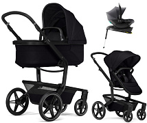 Детская коляска 4 в 1 Joolz Day 5 и автокресло Baby-Safe Core Midnight Grey2 и база Baby-Safe Core без адаптеров Space Black