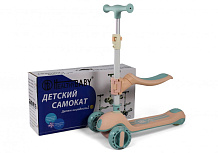 Детский самокат RiverToys HB-818S PINK/розовый