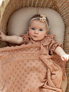 Плед НаследникЪ Выжанова 90х90 см НВ20020 пудра