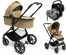 Коляска Agex Life 3 в 1 с автокреслом i-Safe Grey ALB269 Beige (Бежевый)