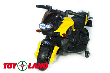 Детский электромотоцикл Toyland Minimoto JC918 Желтый